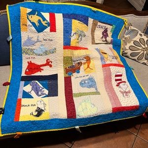Baby quilt dr. Seus